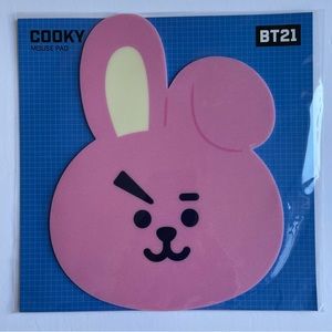 Line Friends BT21 Cooky Mouse Pad, NWT, Original Packaging, Discontinued